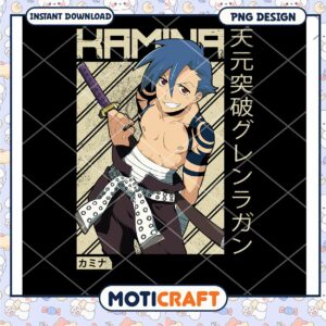 Kamina Gurren Lagann PNG Design