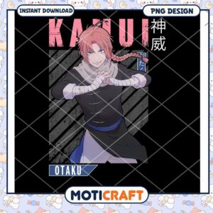 Kaku PNG Design Anime Instant Download