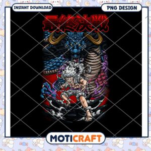 Kaido One Piece PNG Design