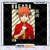 Kagura Anime PNG Design Instant Download Heart Holder Art