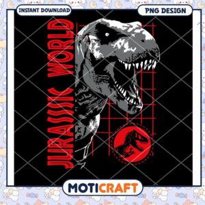 Jurassic World T Rex PNG Design