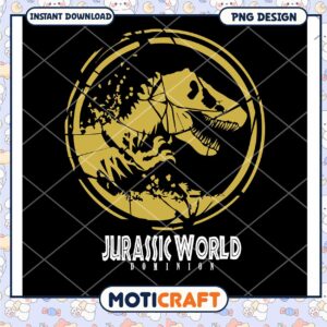 Jurassic World Dominion PNG Instant Download Graphic Design