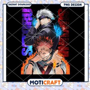 Jujutsu Kaisen PNG Sublimation Design