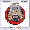 Jiraiya PNG Anime Thumbs Up Design
