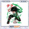 Izuku Midoriya PNG Design Instant Download 2 Izuku Midoriya PNG Design Instant Download