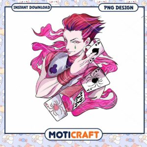 Illumi Zoldyck PNG Design Instant Download