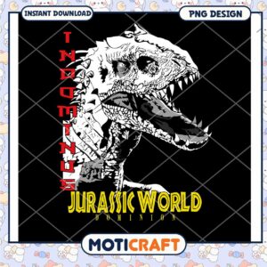 Indominus Rex Jurassic World Dominion PNG Instant Download Art