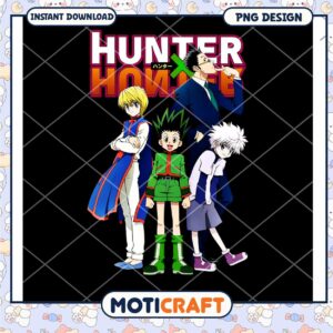 Hunter x Hunter PNG Sublimation Design