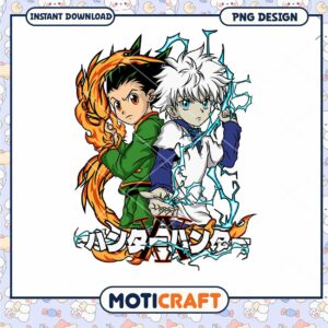Hunter x Hunter PNG Design