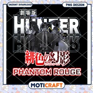 Hunter Hunter Phantom Rouge PNG Artwork Instant Download Design