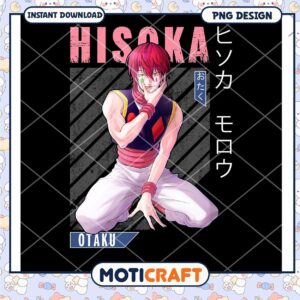 Hisoka PNG Design Anime Otaku Sublimation
