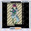 Hisoka Morrow PNG Retro Anime Design 1 Hisoka Morrow PNG Retro Anime Design