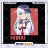 Hibiki PNG Anime Girl Instant Download 2 Hibiki PNG Anime Girl Instant Download