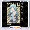 Hatsune Miku PNG Retro Anime Design 2 Hatsune Miku PNG Retro Anime Design