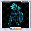 Goku PNG Muscular Anime Design 1 Goku PNG Muscular Anime Design