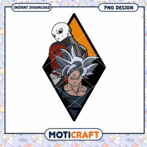 Goku & Jiren PNG Design Download