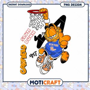 Garfield Basketball PNG Design