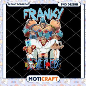 Franky One Piece PNG Sublimation