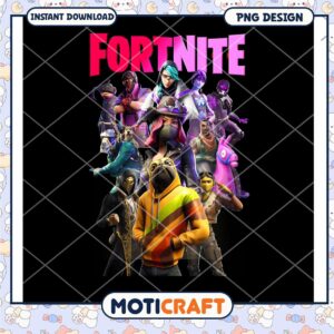 Fortnite PNG Design Instant Download