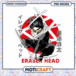 Eraser Head PNG Design Instant Download