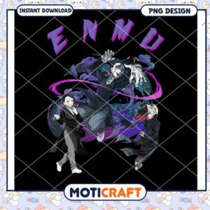 Enmu Demon Slayer PNG Design