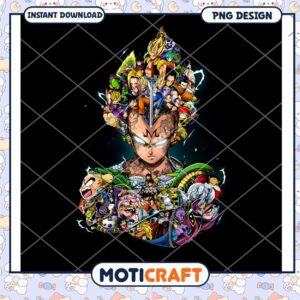 Dragon Ball Z Tattoo PNG Design