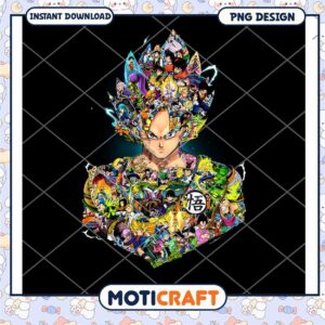 Dragon Ball Z PNG Design