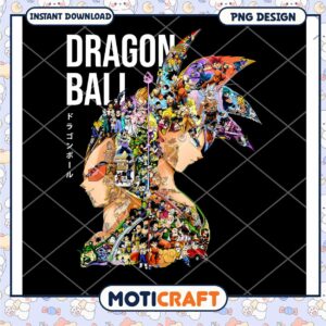 Dragon Ball Z PNG Design Instant Download Dragon Ball Z PNG Design Instant Download