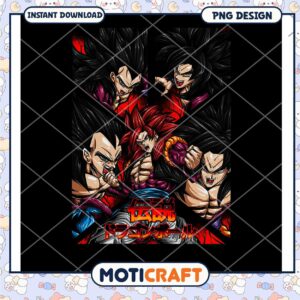 Dragon Ball Super Saiyan PNG Design