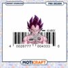 Dragon Ball Inspired PNG Design with Barcode and Size XLarge 1 Dragon Ball Inspired PNG Design with Barcode and Size XLarge