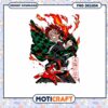 Demon Slayer Rengoku PNG Design Instant Download