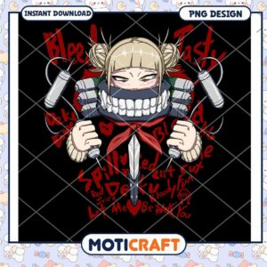 Dark Creepy Character PNG Design for Instant Download Art