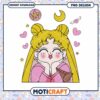 Cute Sailor Moon PNG Instant Download
