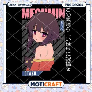 Cute Otaku Character PNG Download for Anime Lovers and Fans