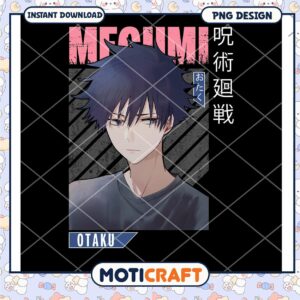 Cool Otaku PNG Design Instant Download for Anime Lovers