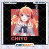 Chiyo PNG Anime Girl Instant Download