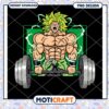 Broly Gym PNG Instant Download