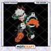 Bakugou PNG Design Instant Download