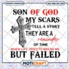 Son of God Scars SVG Cut File