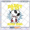 Snoopy Daddy Superhero SVG Cut File