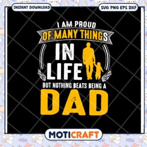 Proud Dad SVG Life's Greatest Thing