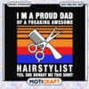 Proud Dad Hairstylist SVG 1 Proud Dad Hairstylist SVG