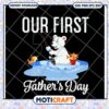 Polar Bear Fishing Fathers Day SVG