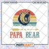 Papa Bear SVG Retro Design Instant Download 2 Papa Bear SVG Retro Design Instant Download