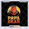 Papa Bear SVG Design for Dads Who Love the Outdoors 1 Papa Bear SVG Design for Dads Who Love the Outdoors