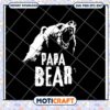 Papa Bear SVG Cut File Instant Download 2 Papa Bear SVG Cut File Instant Download
