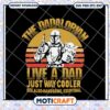 Mandalorian Dad SVG Cut File