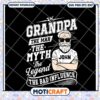 Grandpa The Man The Myth The Legend SVG for Creative Projects 1 Grandpa The Man The Myth The Legend SVG for Creative Projects