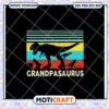 Grandpa Dinosaur SVG Retro Design