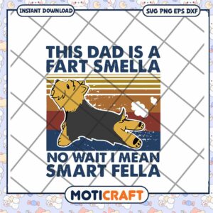 Funny Dad Dog SVG, Instant Download